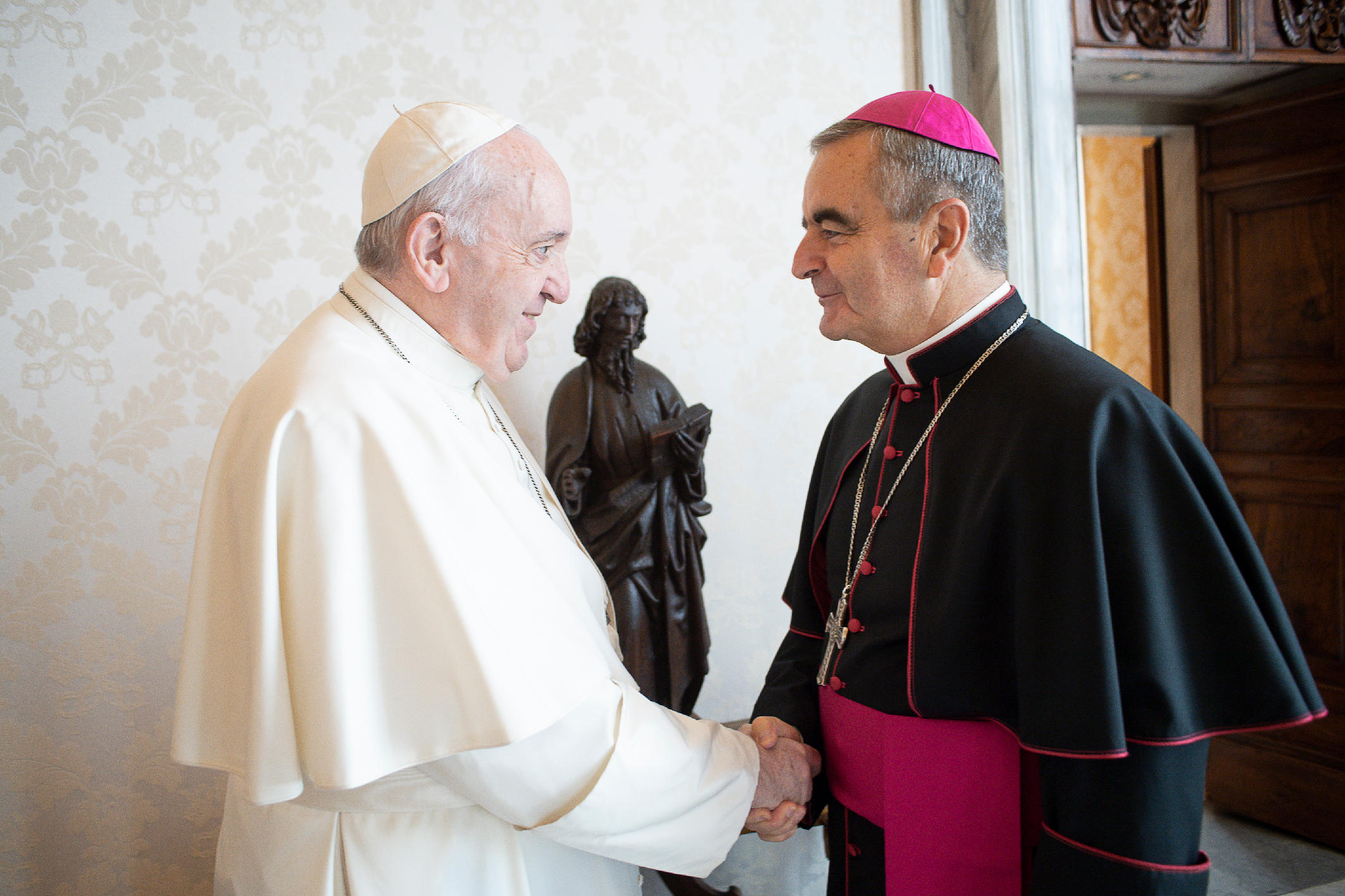 Empfang bei Seiner Heiligkeit Papst Franziskus Apostolische Nuntiatur